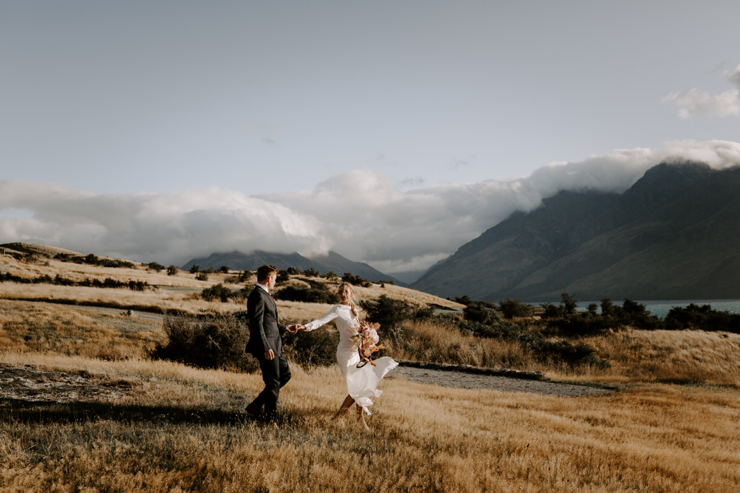 Intimate Queenstown Wedding at Jacks Retreat by The Lovers Elopement Co.
